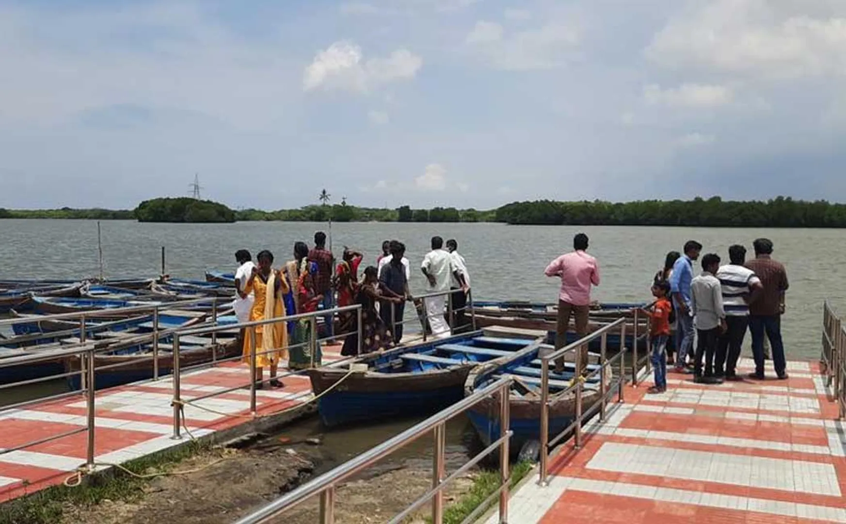 Arrangements for opening Pichavaram Tourism Center are in full swing!